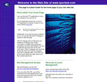 Tablet Screenshot of mail.sportaid.com